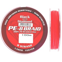 Thread PE-8BRAID 100m BLACK...
